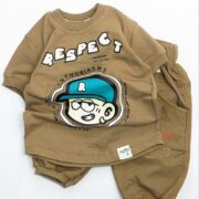 ست با شلوارک کتان بوی