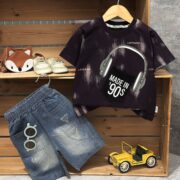 تیشرت شلوارک هدفون