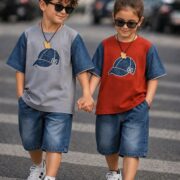 تیشرت شلوارک کلاه