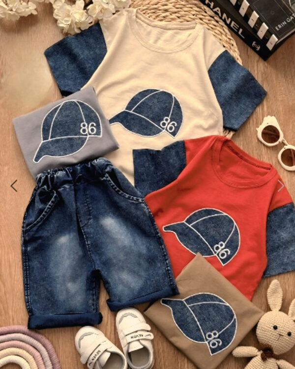 تیشرت شلوارک کلاه