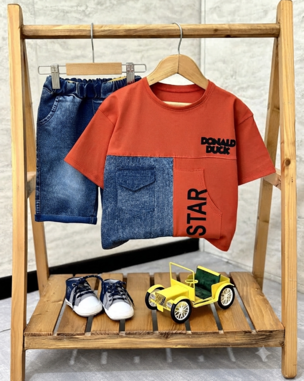 تیشرت شلوارک بچه گانه star