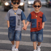 تیشرت شلوارک بچه گانه star