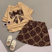 کراپ دامن کتان دخترانه