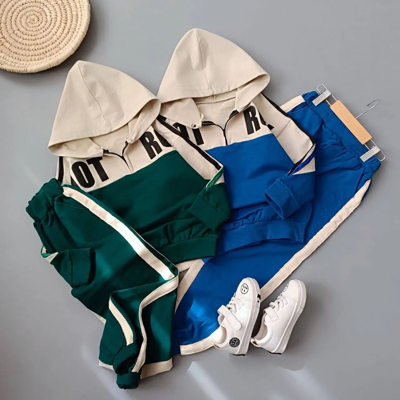 هودی شلوار نیم زیپ