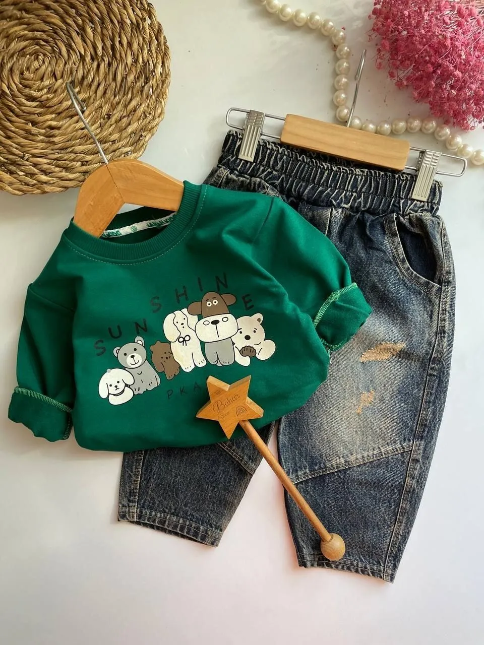 لباس کودک ست لی sun