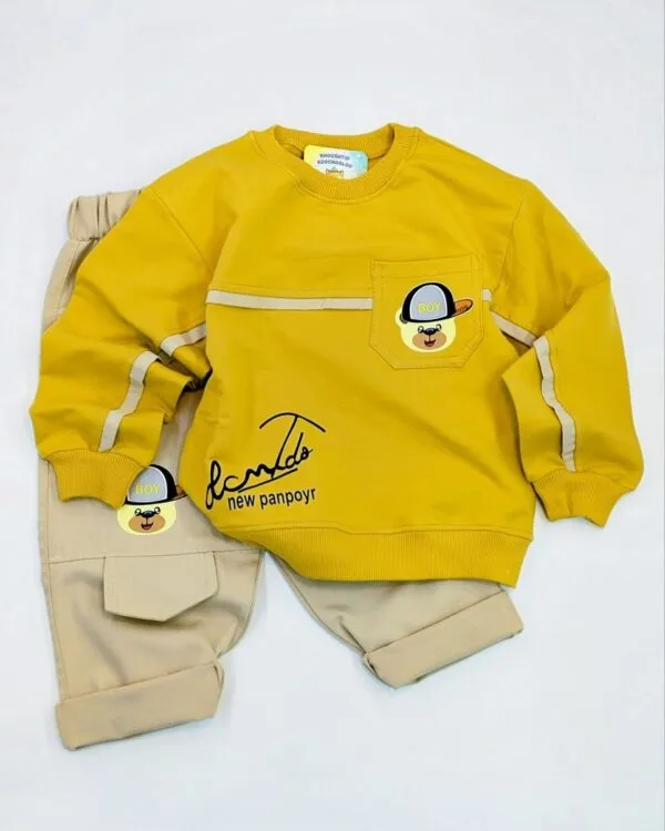 ست لباس کودک جیبدار