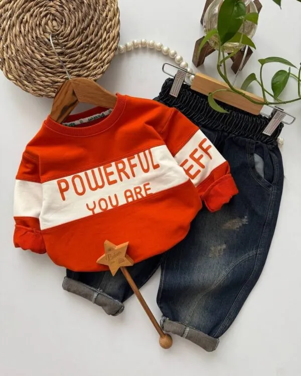 ست لباس کودک لی پاورفول