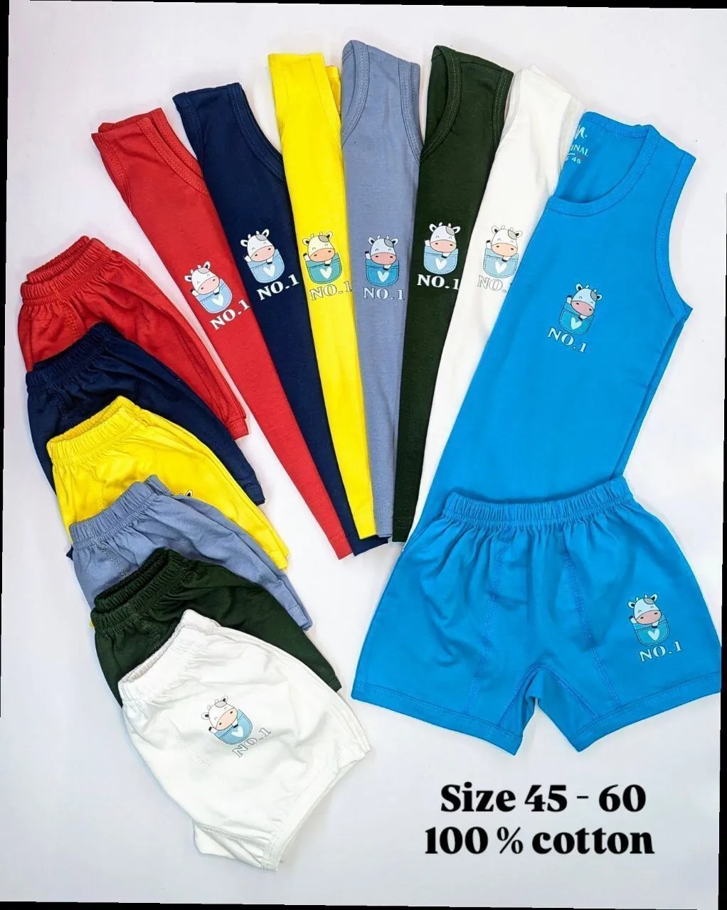 راحتی بچه گانه رکابی شرتک