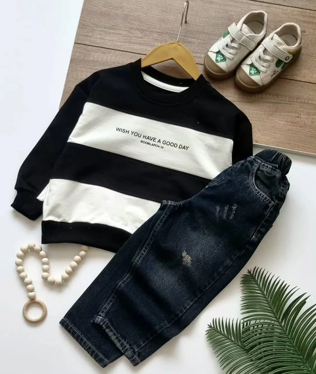 ست عیدانه مجلسی رینگی گندمی پسرانه و دخترانه باکیفیت و ارزان