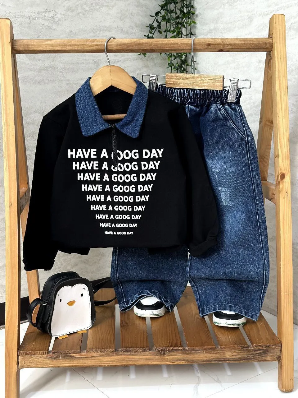 ست عیدانه مجلسی good سبز پسرانه و دخترانه باکیفیت و ارزان