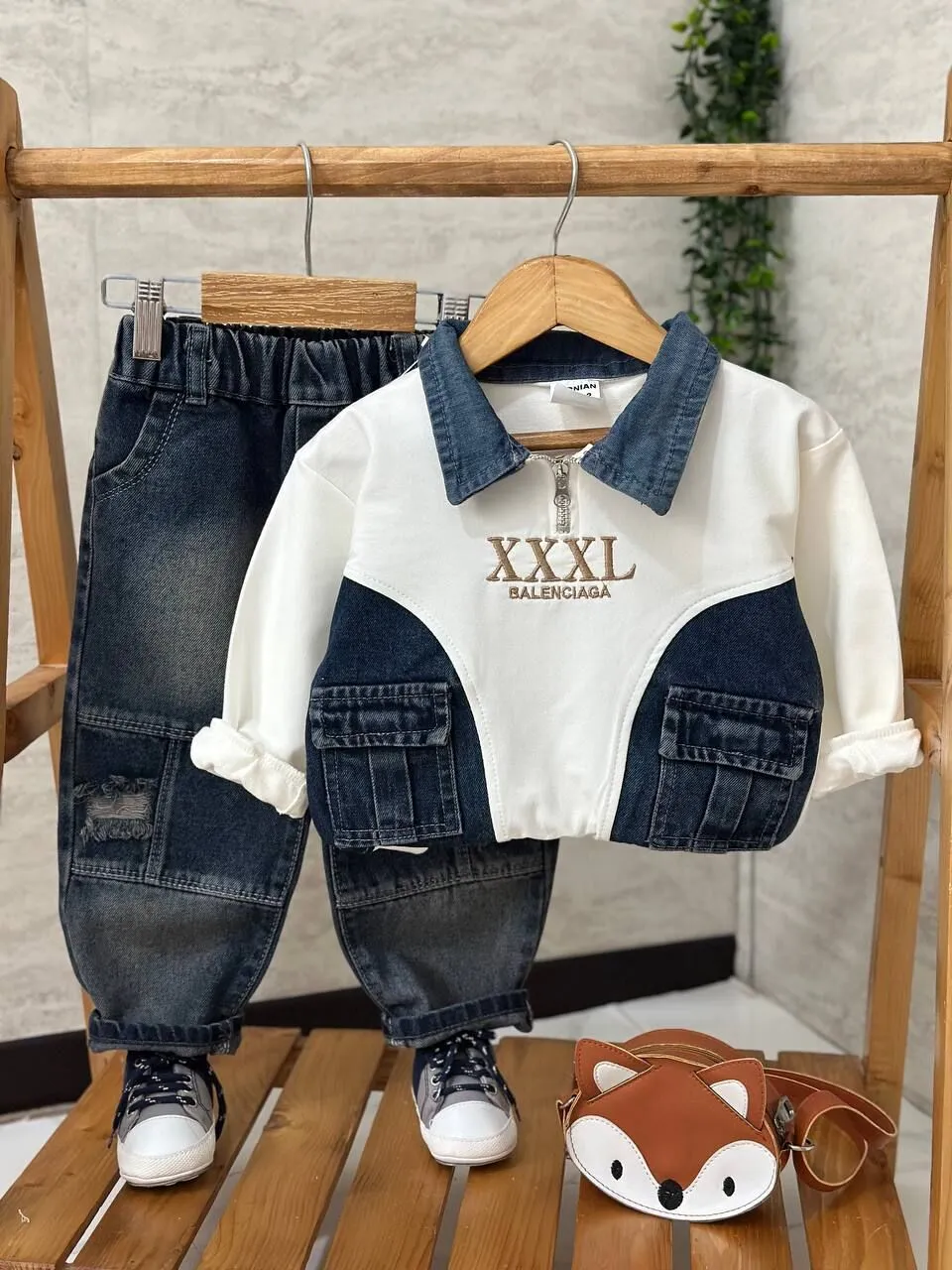 ست عیدانه مجلسی ترکیبی تیره پسرانه و دخترانه باکیفیت و ارزان